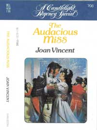 book cover for The Audacious Miss